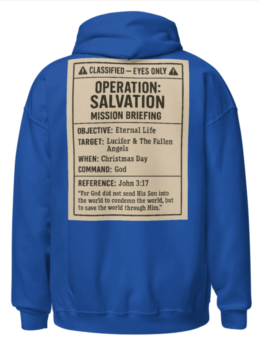 Operation Salvation Christmas Hoodie