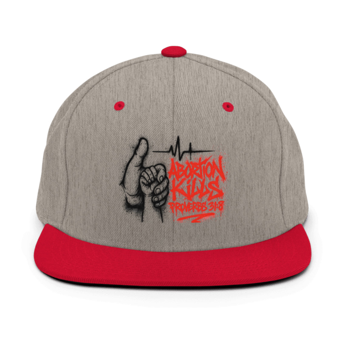 For the Unborn Snapback – 100% for Life